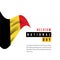 Belgium National Day Vector Template Design Illustration