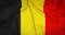 Belgium National Flag 3D Background