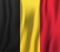 Belgium realistic waving flag vector illustration. National country background symbol. Independence day