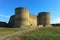 Belgorod-Dnestrovskiy fortress Akkerman. Medieval castle near the sea. Fortification structure in Eastern Europe