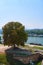 Belgrade Fortress - the old citadel and Kalemegdan Park at the confluence of the Sava and Danube rivers