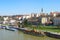 Belgrade, Old Town - View from Branko`s Bridge over Save River