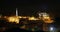 Belgrade Serbia Night Skyline Timelapse of the The Victor Monument Pobednik