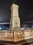 Belgrade Serbia Terazije fountain old landmark by night