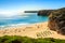Beliche Beach next to Sagres, Saint Vincent Cape, Portugal