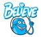 Believe icon message