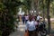 Believers come to Mass at the church of Our Lady of Lourdes in Kumrokhali, India