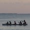 Belize Caye Caulker Island boat with locals