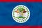 Belize waving flag. Belize national flag background texture