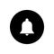 Bell Button Icon Vector. Ringing Symbol Illustration