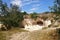 Bell caves in National park Beit Guvrin in Israel