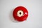 BELL FIRE ALARM, RED