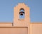 Bell of the First Christian Church in Marfa, Texas.