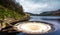 Bell Mouth Overflow Plug Hole at Ladybower Reservoir