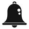 Bell notification icon simple . Work project