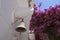 Bell Of The Panagia Tourliani Monastery In Ano Mera On The Island Of Mykonos. Architecture Landscapes Travels Cruises.