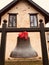 A bell with a Red Ribbon on the Ashland Estate - KENTUCKY