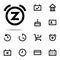 bell snooze icon. web icons universal set for web and mobile