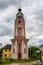 The bell tower of the 18th century in pseudo-gothic style