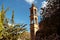 Bell tower of Agios Georgios (Saint George) church at Palaichori village. Cyprus, Nicosia District