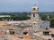 Bell tower in Arles