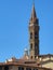 Bell Tower of the Badia Fiorentina Church, Florence, Italy