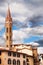 The bell tower of Badia Fiorentina in Florence