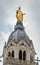 Bell tower of Basilica of Notre-Dame de Fourviere, Lyon, France