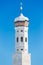 Bell tower of Bavarian Church in German Alps