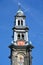 Bell tower of  the biggest church in Amsterdam, built 1619-1631,