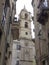 Bell tower of the Casa Professa church to Palermo in Sicily, Italy.