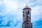 The bell tower of the cathedral in Castelsardo, Sardinia, Italy