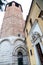 Bell tower of Cathedral Santa Maria Maggiore of Udine, Italy