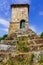 Bell tower of the cave church of Olleros de Pisuerga: In honor of Saints Justo and Pastor, it is a hermitage whose origins date