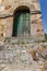 Bell tower of the cave church of Olleros de Pisuerga: In honor of Saints Justo and Pastor, it is a hermitage whose origins date