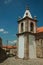 Bell tower from church in baroque style