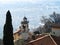 bell tower of church Chiesetta di San Vigilio