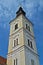 Bell tower on church in monastery Krusedol, Serbia