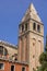 Bell tower of the Church Of San Vidal in Venice, Italy