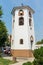 Bell tower of the church of St. Nicholas in the city of Leskovac, Serbia