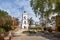 Bell Tower of the Church at Toconao Village Main Square - Toconao, Atacama Desert, Chile