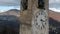 Bell tower of a church in Valle Intelvi