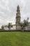 Bell tower of the Clerigos Church, one famous panoramic viewpoint destination of Porto