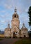 The bell tower of the Desyatinny Monastery in Veliky Novgorod