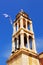 Bell tower detail of a church in Skiathos Town