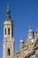 Bell tower of el pilar, zaragoza