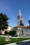 Bell Tower of Euphrasian Basilica in Porec, Croatia