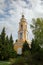 The bell tower of the holy trinity new golutvinsky woman monastery in Kolomna