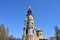 The bell tower of Kostroma Kremlin was crowned with a cross