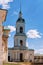 Bell tower at Kremlin in Rostov Veliky Yaroslavl oblast in Russia